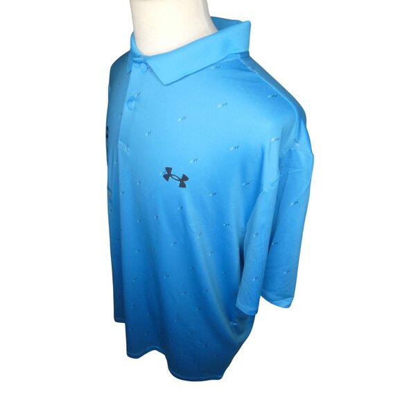 Under Armour Men's The Performance Polo Size 2XL/2TG/2EG - Picture 4 of 8